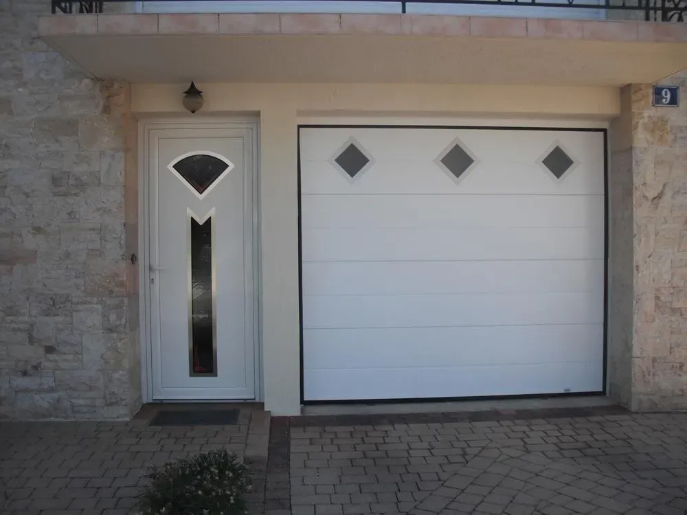 porte + porte garage