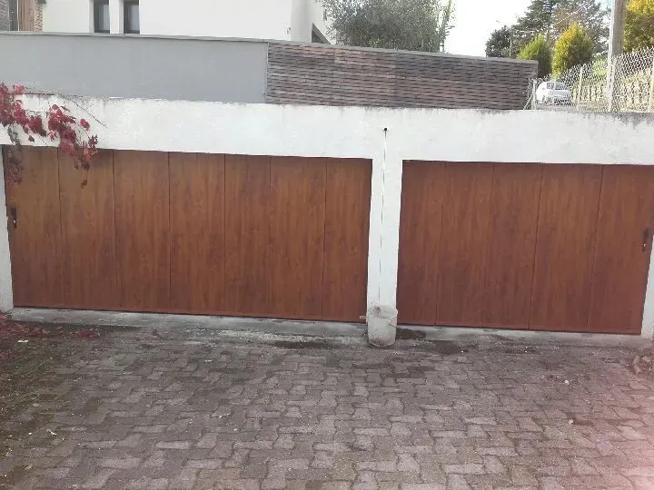 porte garage bois
