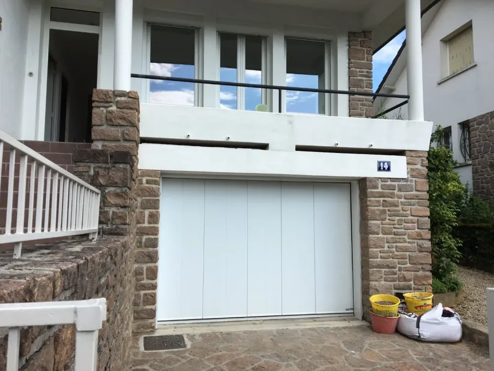 porte garage coulissante